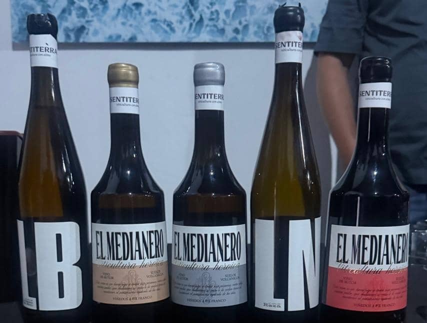 De wijnen van Sentiterra Tenerife