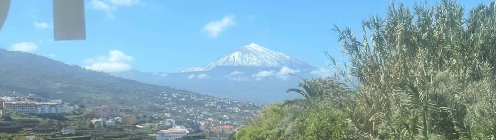 Uitzicht op de Teide Tenerife