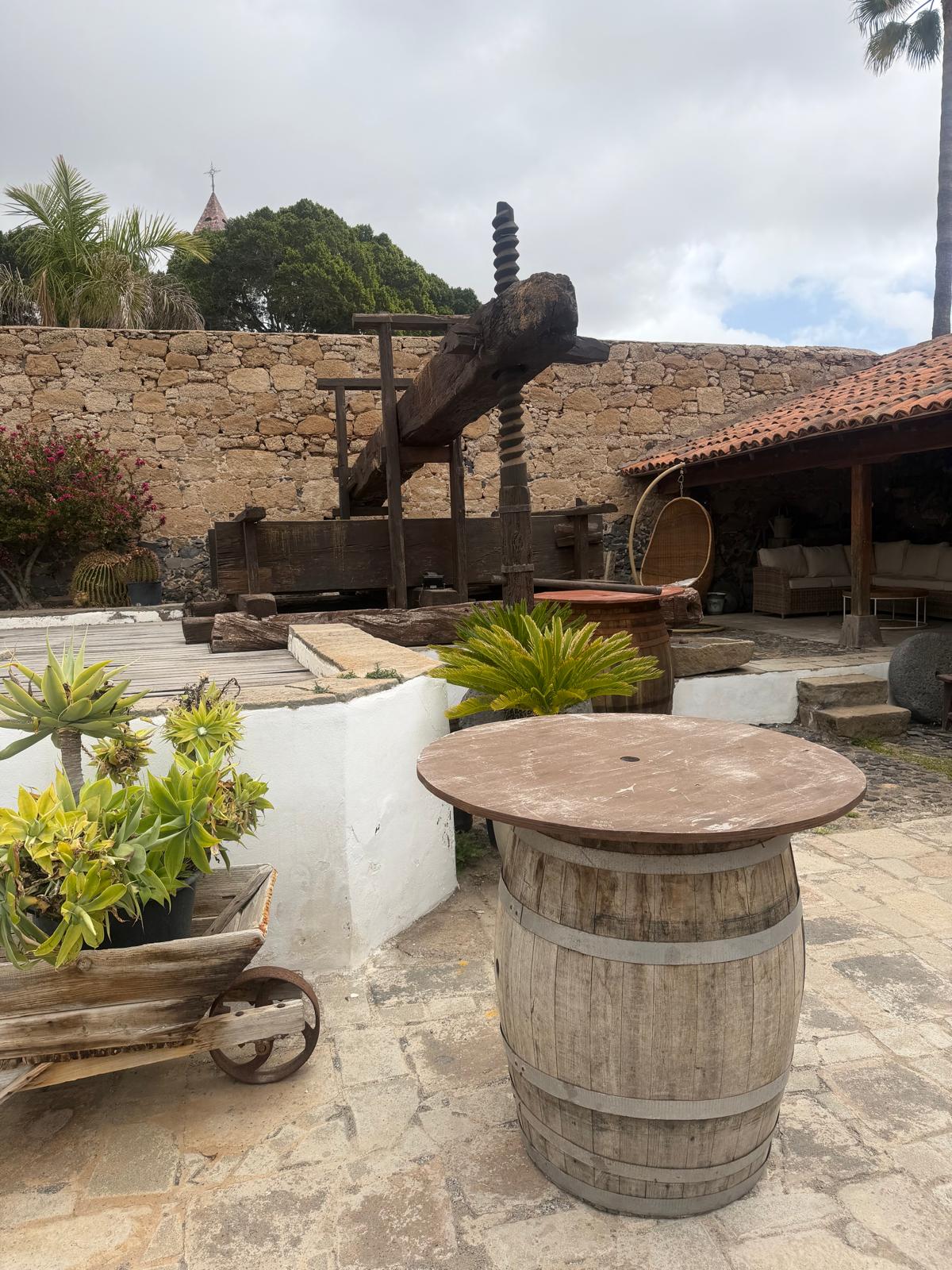 wijnpers uit 1822 bij Travejos